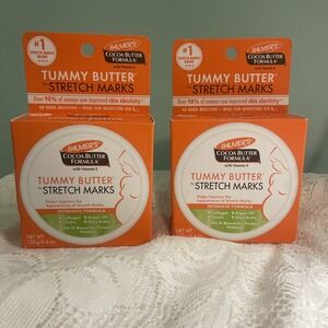 Palmer's Cocoa Set Of 2 Tummy Butter for Stretch Marks 4.4 oz